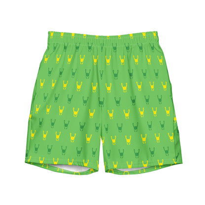 Loki Helmet (Green) Swim Trunks