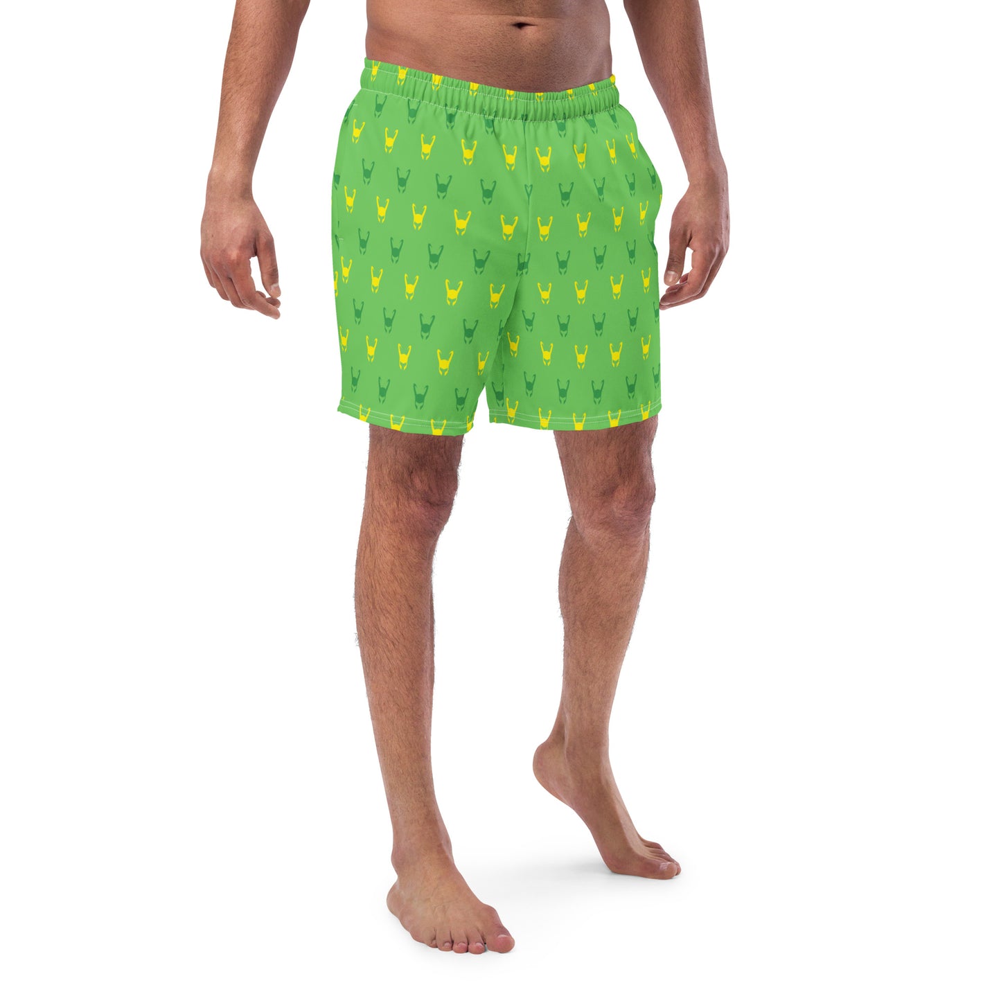 Loki Helmet (Green) Swim Trunks