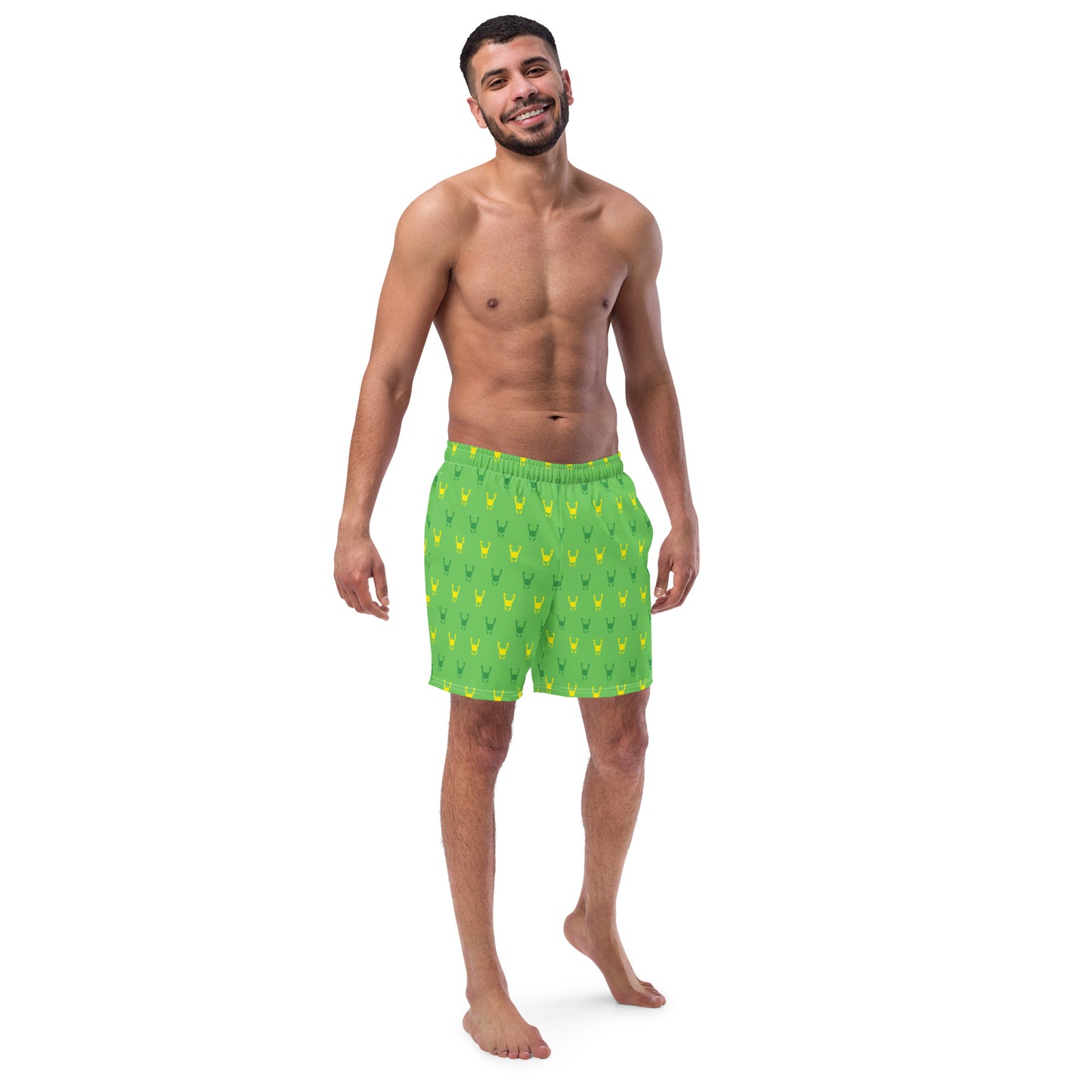 Loki Helmet (Green) Swim Trunks