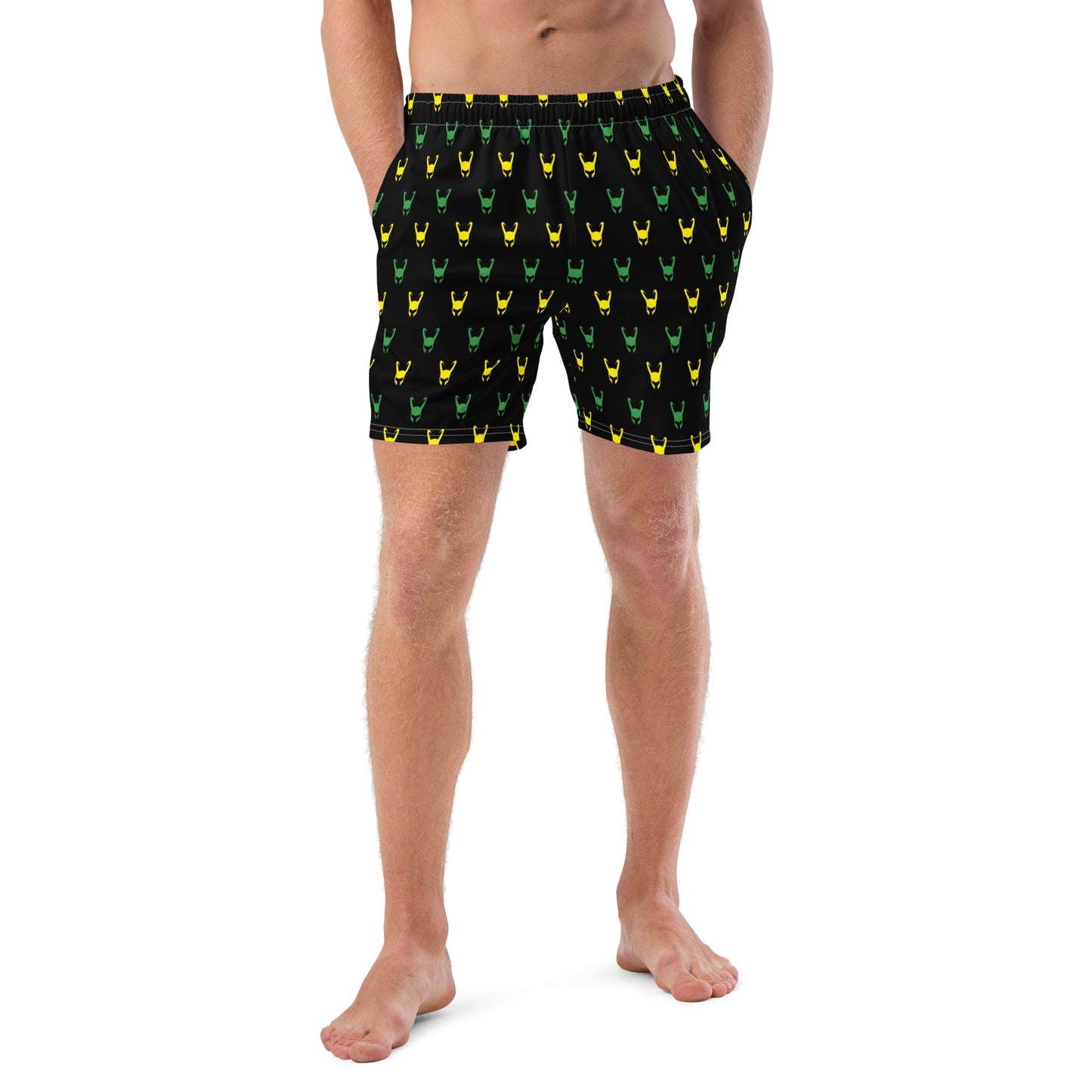 Loki Helmet (Black) Swim Trunks