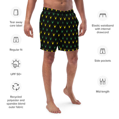 Loki Helmet (Black) Swim Trunks