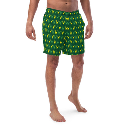 Loki Helmet (Dark Green) Swim Trunks