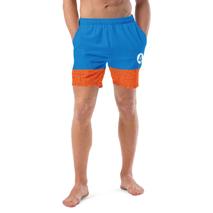 Fantastic Ben Grimm The Thing Costume Swim Trunks