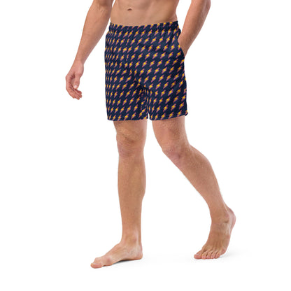 Intergalactic Lightning Bolts (Navy) Swim Trunks