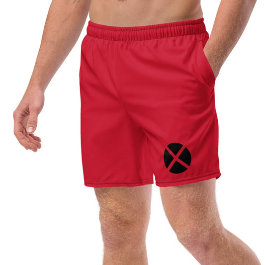 Xavier's School (Red) Swim Trunks