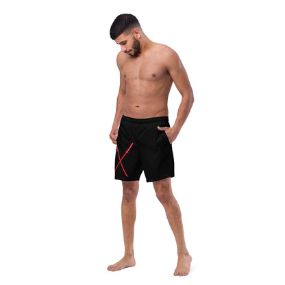 Deadpool Katanas (Black) Swim Trunks