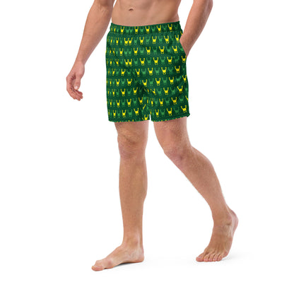 Loki Helmet (Dark Green) Swim Trunks