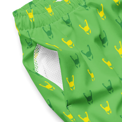 Loki Helmet (Green) Swim Trunks