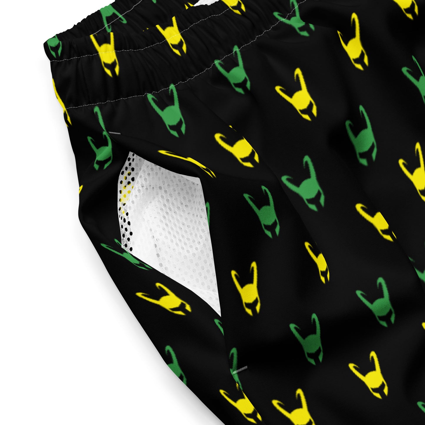 Loki Helmet (Black) Swim Trunks