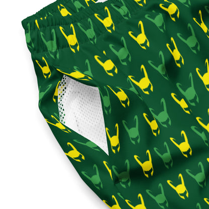 Loki Helmet (Dark Green) Swim Trunks