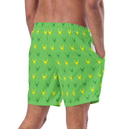 Loki Helmet (Green) Swim Trunks