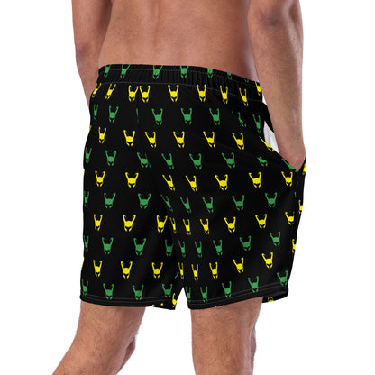 Loki Helmet (Black) Swim Trunks