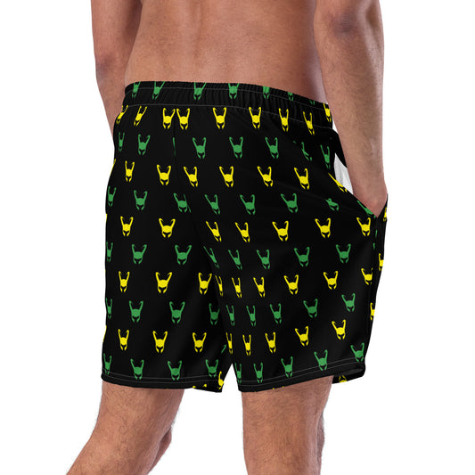 Loki Helmet (Black) Swim Trunks