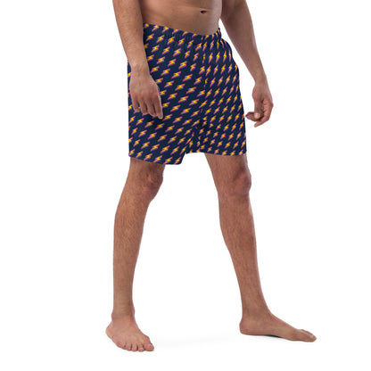 Intergalactic Lightning Bolts (Navy) Swim Trunks