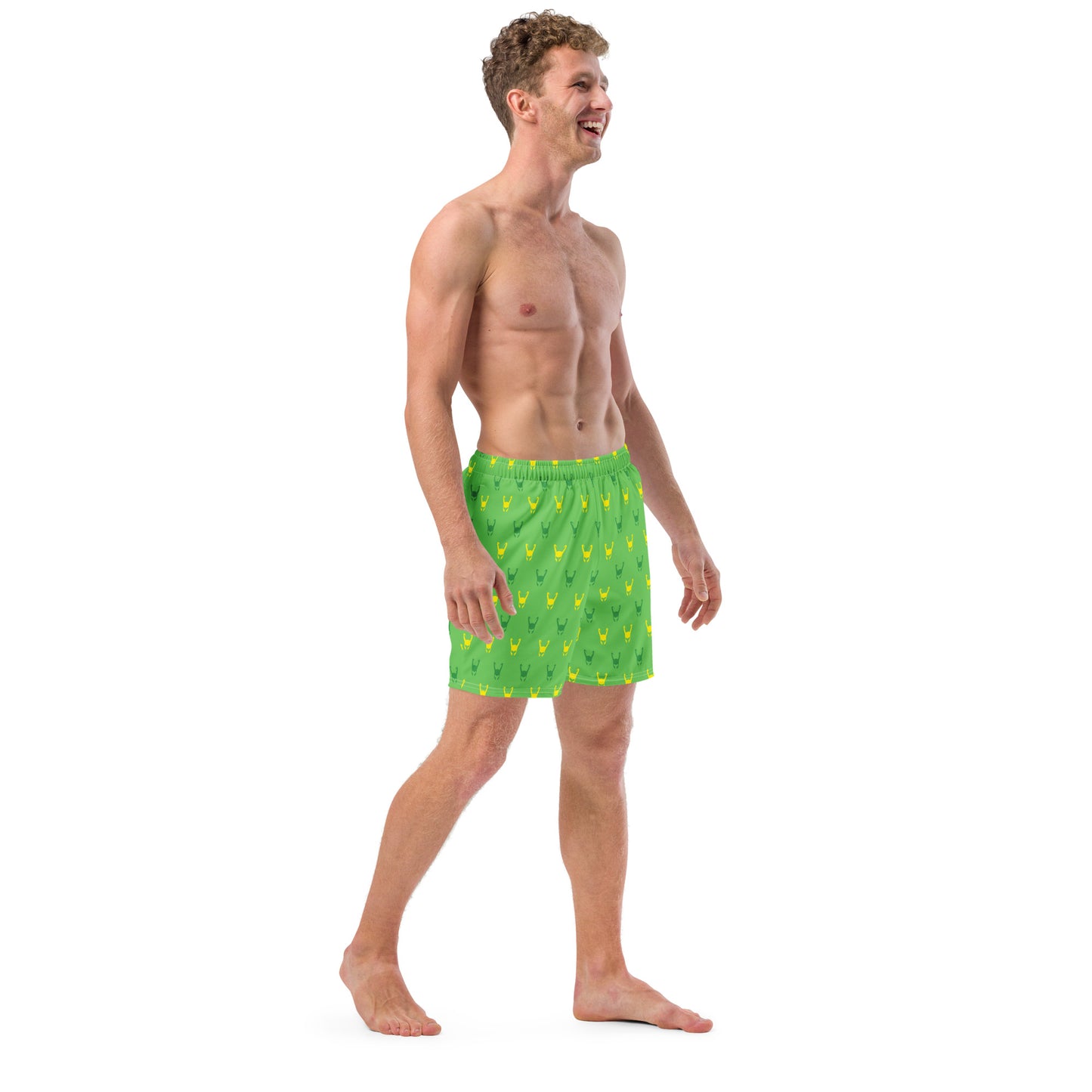 Loki Helmet (Green) Swim Trunks