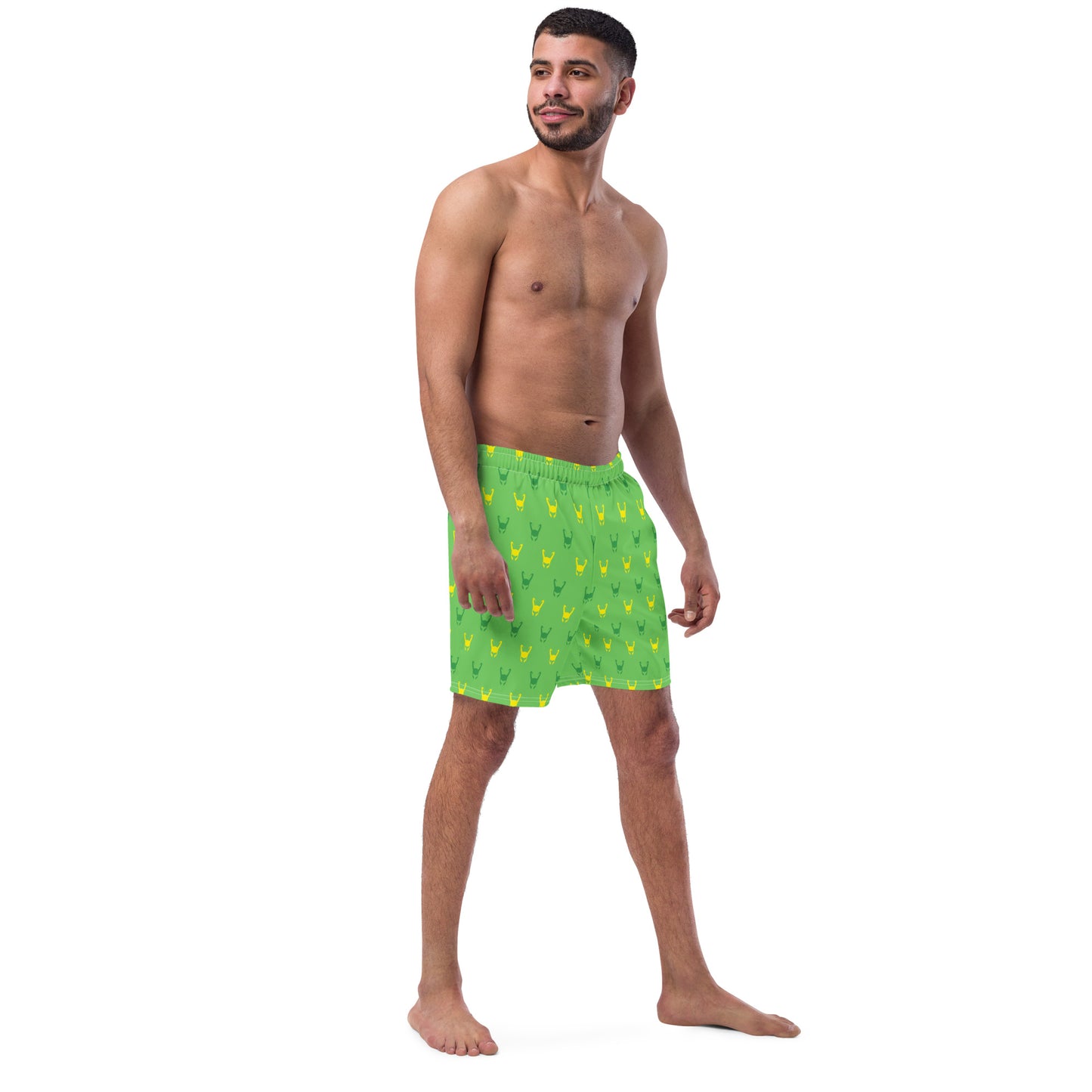 Loki Helmet (Green) Swim Trunks