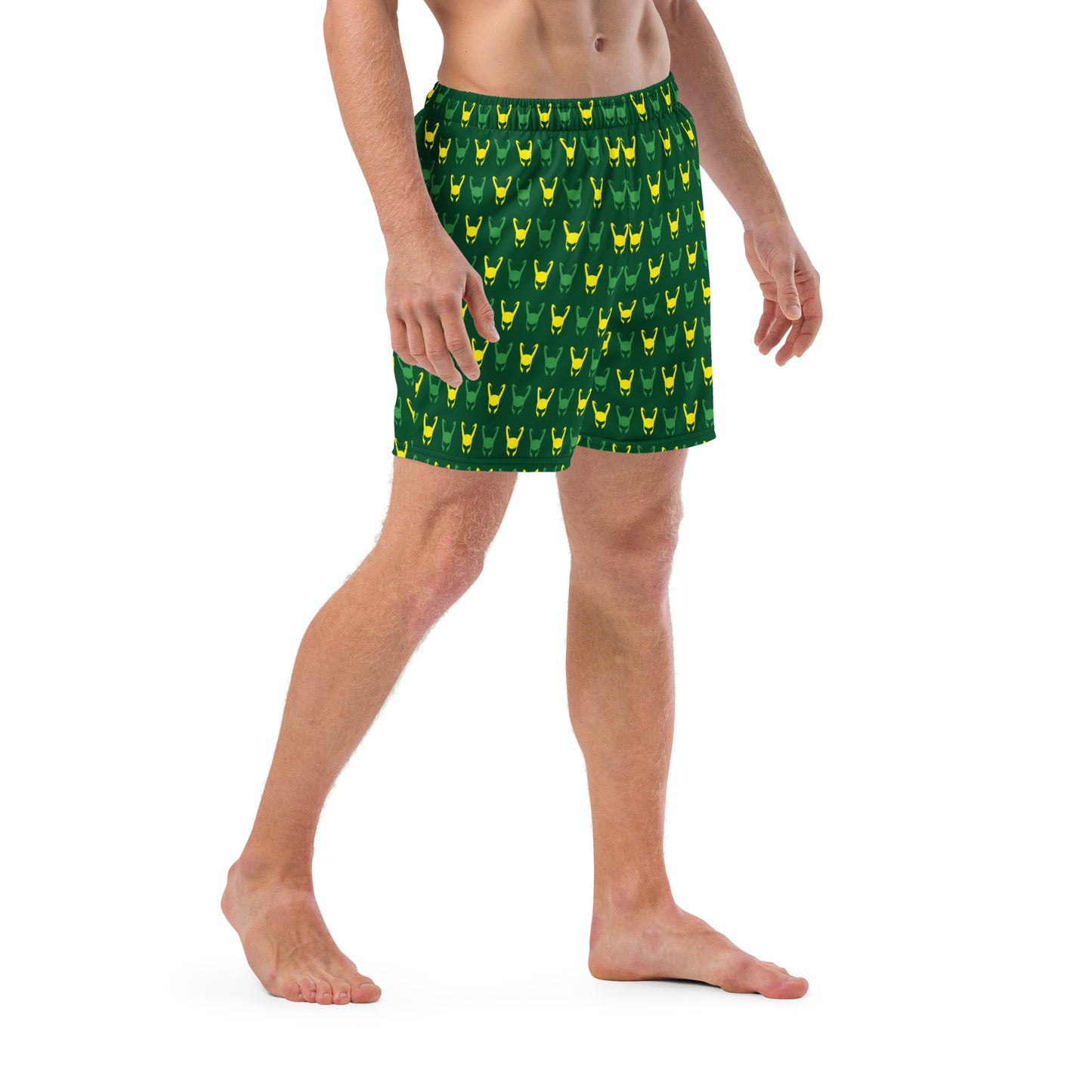 Loki Helmet (Dark Green) Swim Trunks