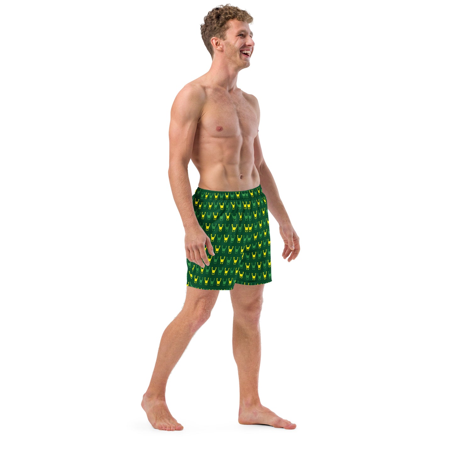 Loki Helmet (Dark Green) Swim Trunks