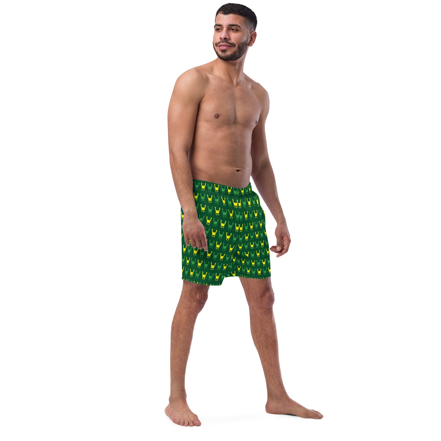 Loki Helmet (Dark Green) Swim Trunks