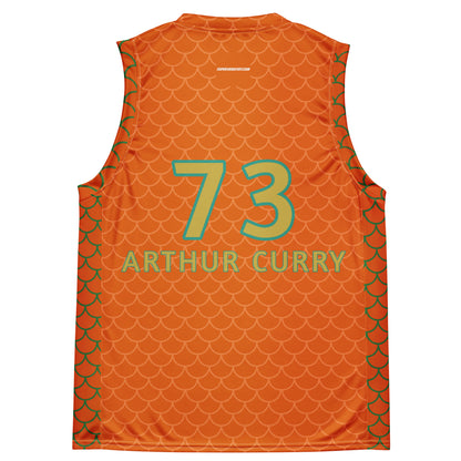 Arthur Curry Basketball Jersey