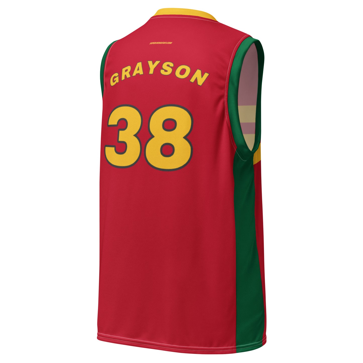 Dick Grayson Robin Basketball Jersey