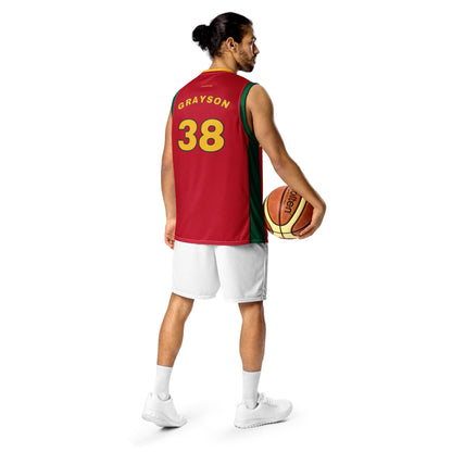 Dick Grayson Robin Basketball Jersey