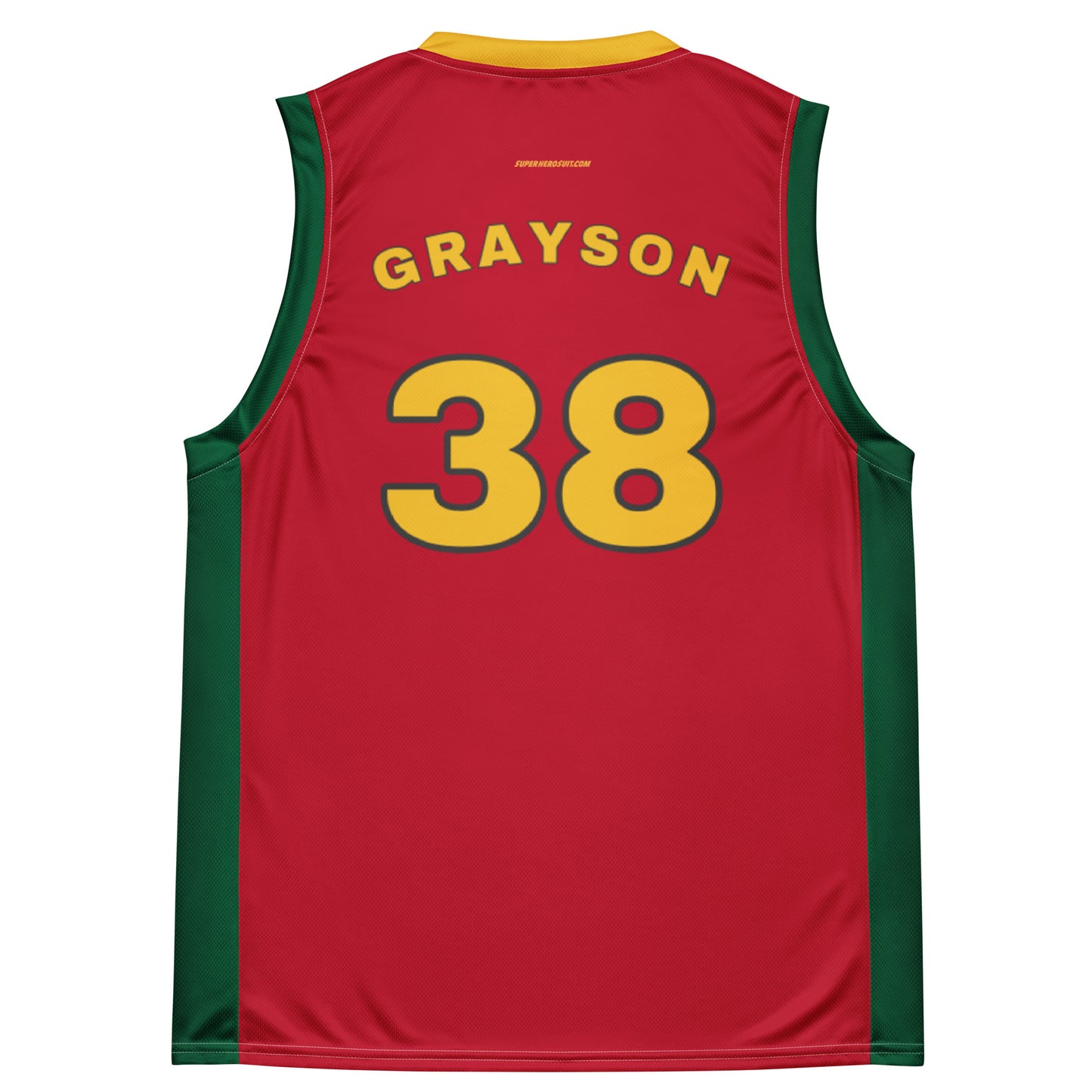 Dick Grayson Robin Basketball Jersey