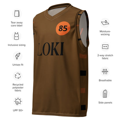 LOKI TVA Variant Basketball Jersey