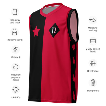 Harley Quinn Basketball Jersey