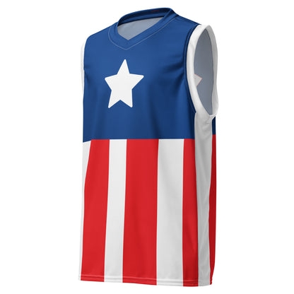 Steve Rogers Basketball Jersey