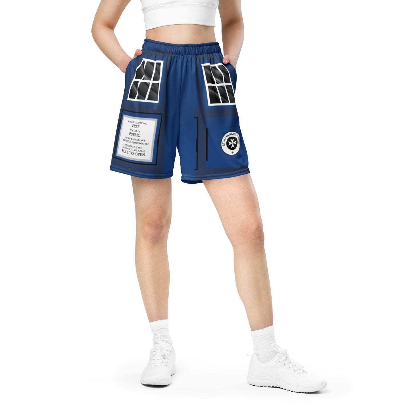 T.A.R.D.I.S Unisex Exercise Shorts