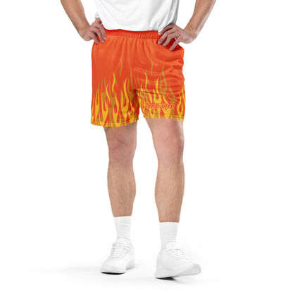 Fantastic Torch "Flame On!" Unisex Exercise Shorts