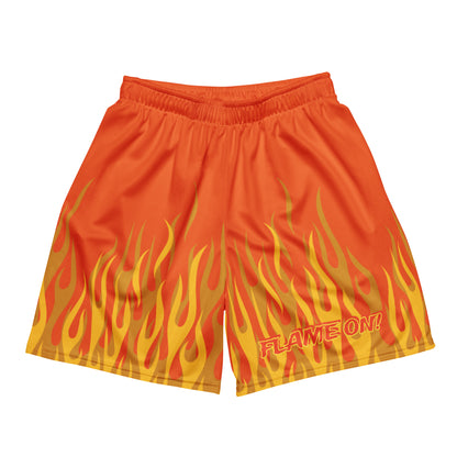 Fantastic Torch "Flame On!" Unisex Exercise Shorts