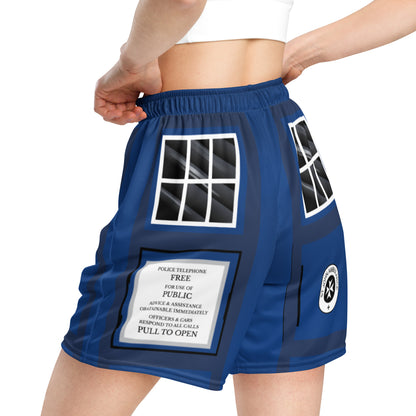 T.A.R.D.I.S Unisex Exercise Shorts