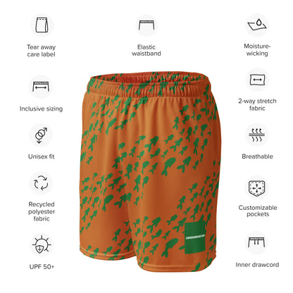 King of Atlantis Unisex Exercise Shorts