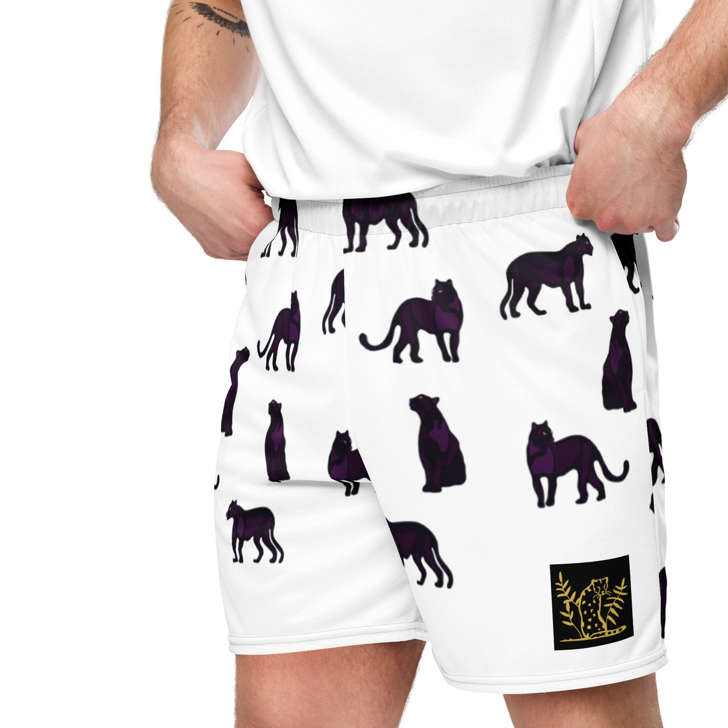 Black Panther Ancestral Plane Unisex Exercise Shorts