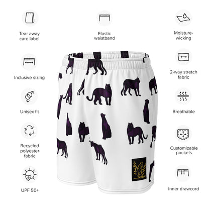 Black Panther Ancestral Plane Unisex Exercise Shorts