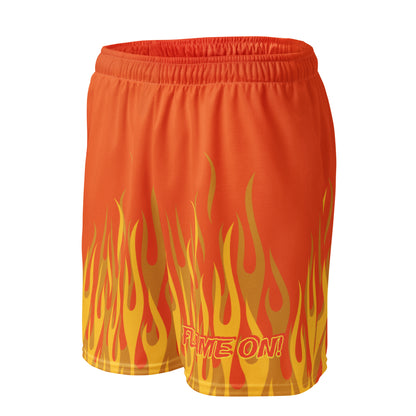 Fantastic Torch "Flame On!" Unisex Exercise Shorts