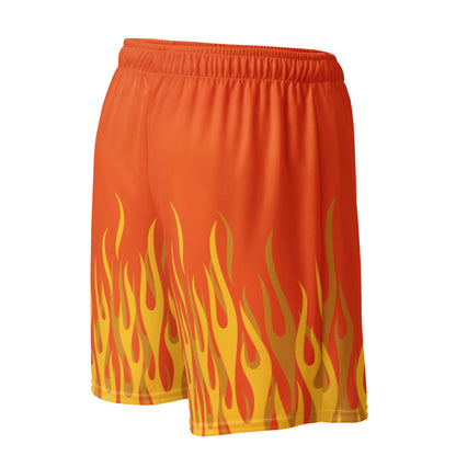 Fantastic Torch "Flame On!" Unisex Exercise Shorts