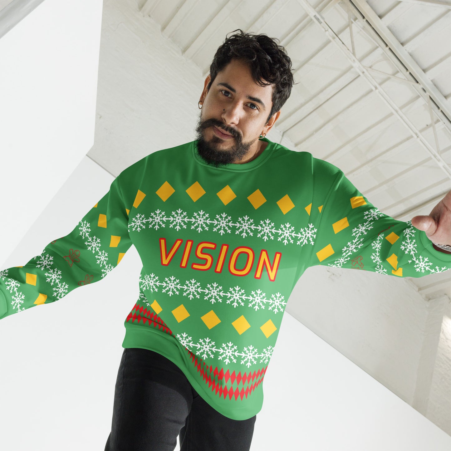 Vision Unisex Christmas Sweater