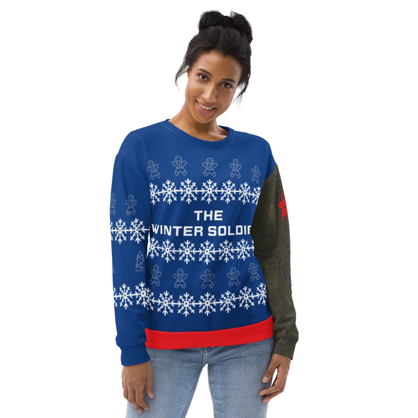 Bucky Barnes Unisex Christmas Sweater