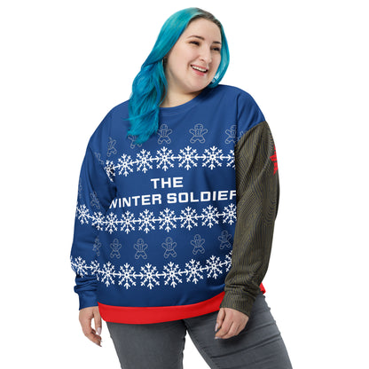 Bucky Barnes Unisex Christmas Sweater