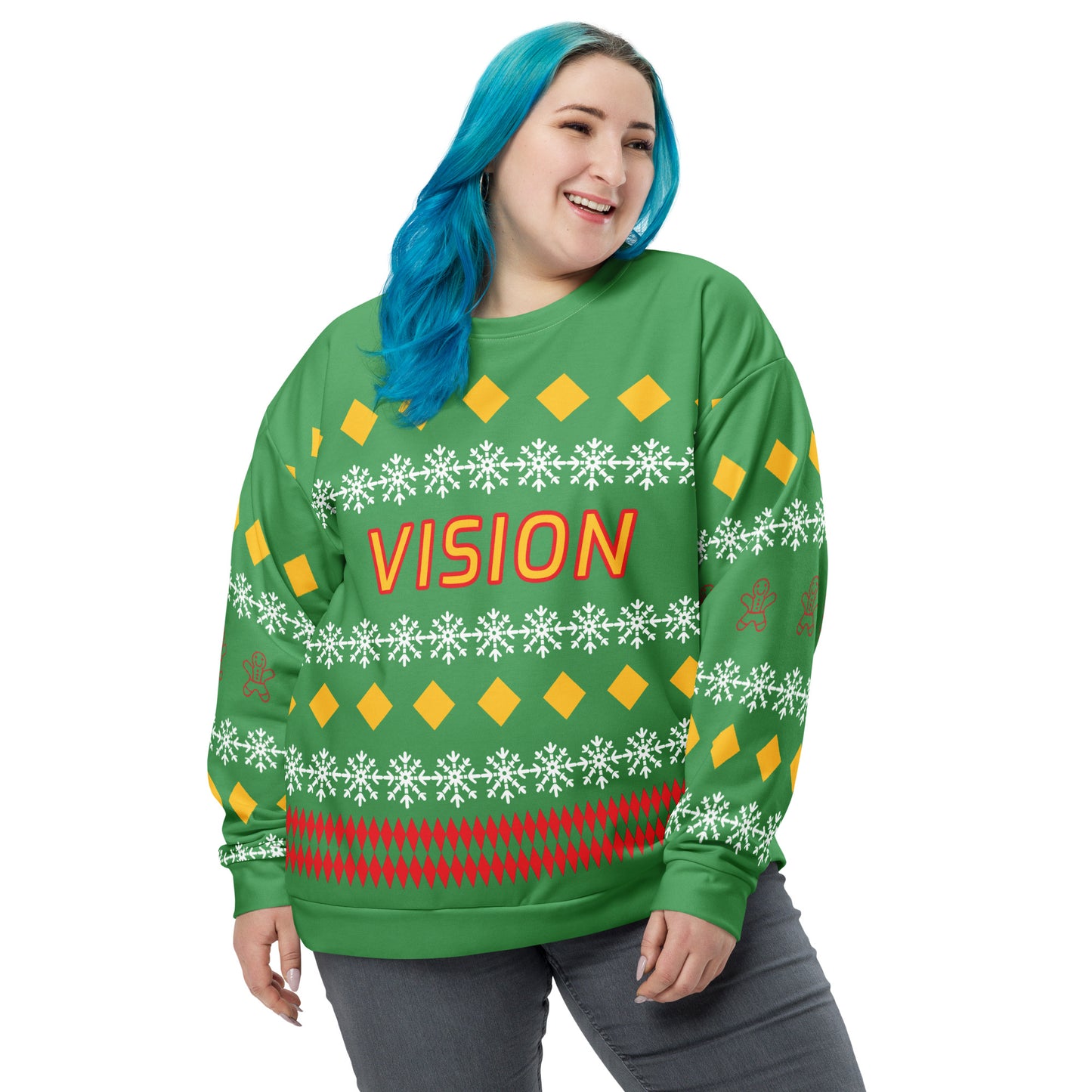 Vision Unisex Christmas Sweater