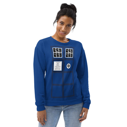 T.A.R.D.I.S Box Unisex Sweatshirt