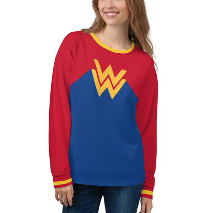 Diana Prince 1990's Unisex Costume Sweatshirt