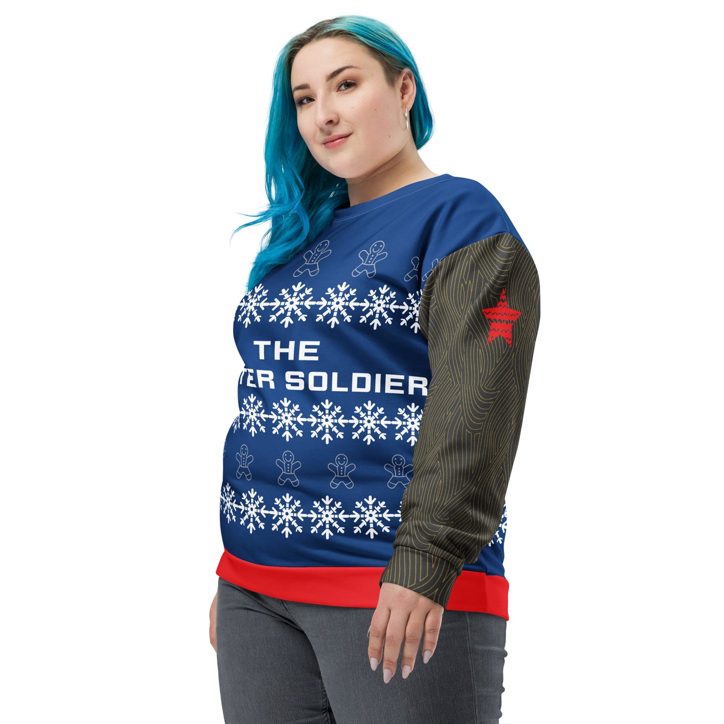 Bucky Barnes Unisex Christmas Sweater