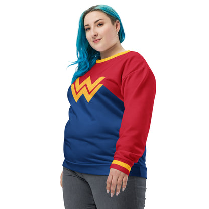 Diana Prince 1990's Unisex Costume Sweatshirt