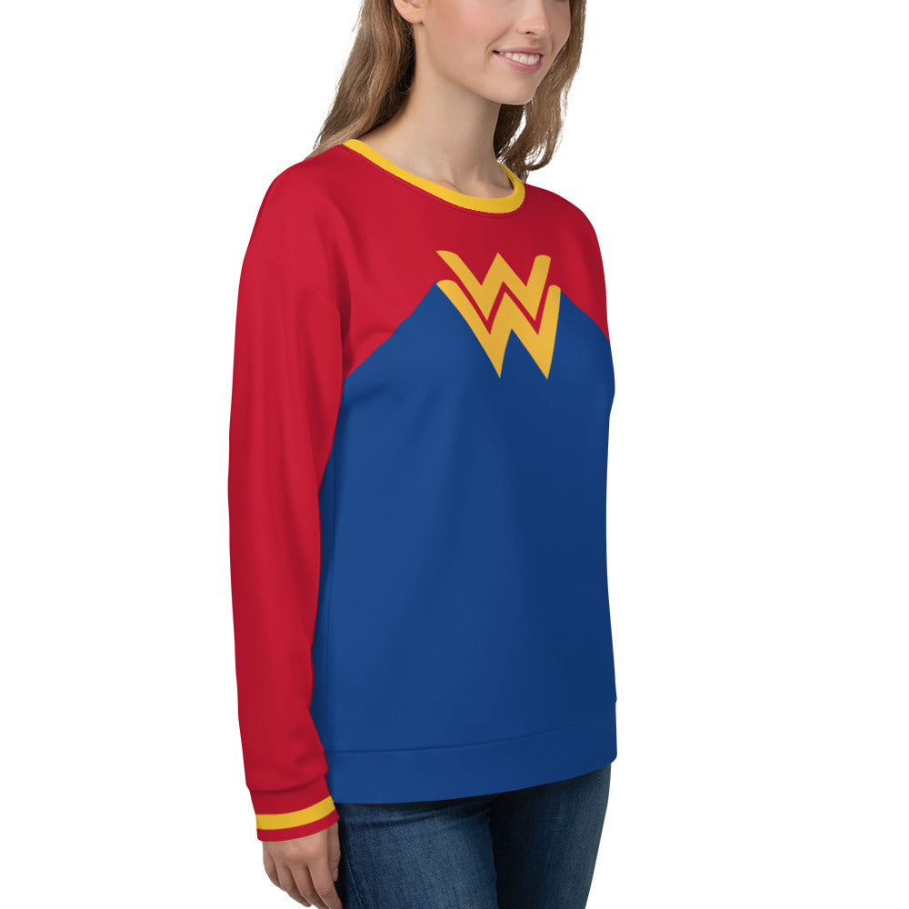 Diana Prince 1990's Unisex Costume Sweatshirt