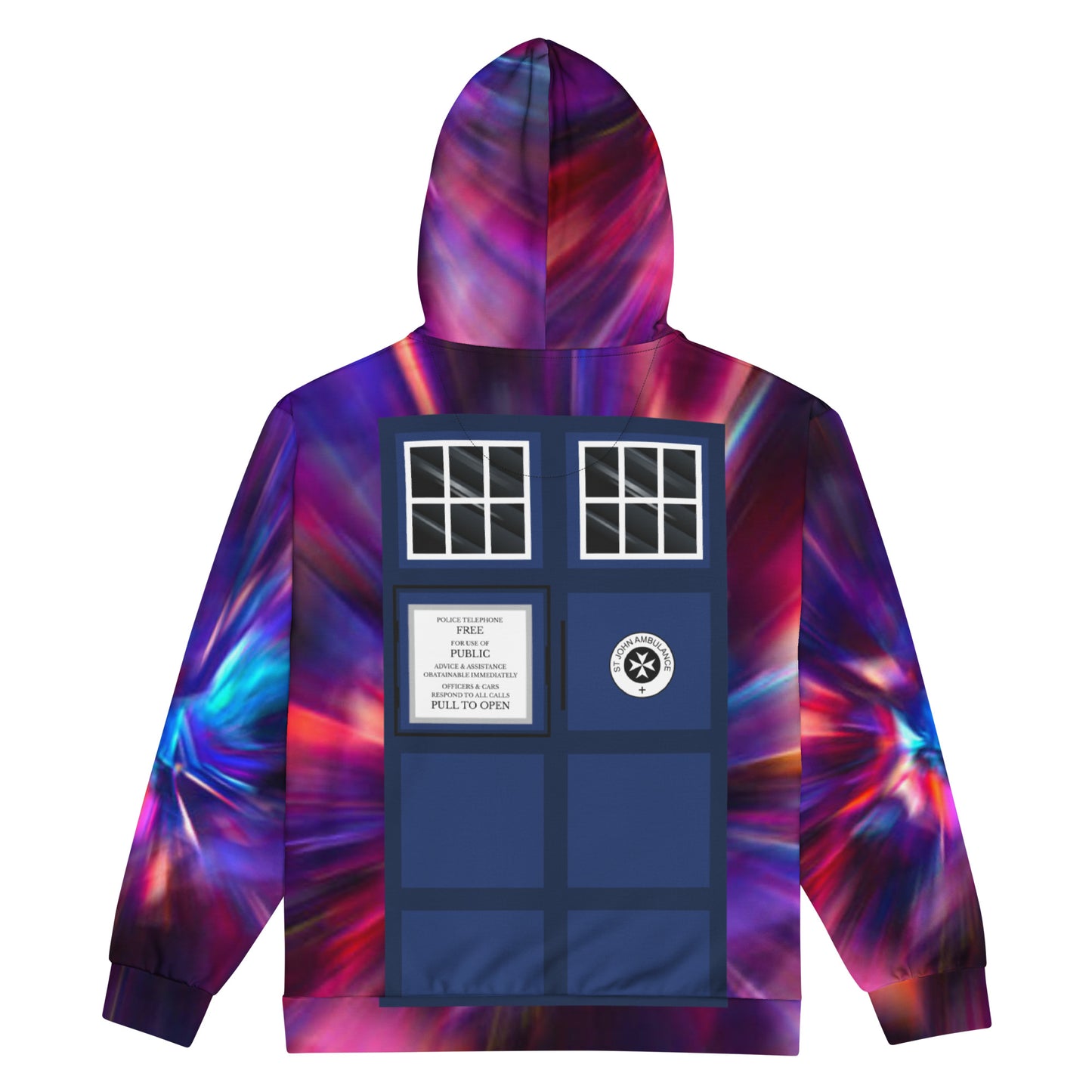 T.A.R.D.I.S Costume Unisex Zip-Up Hoodie