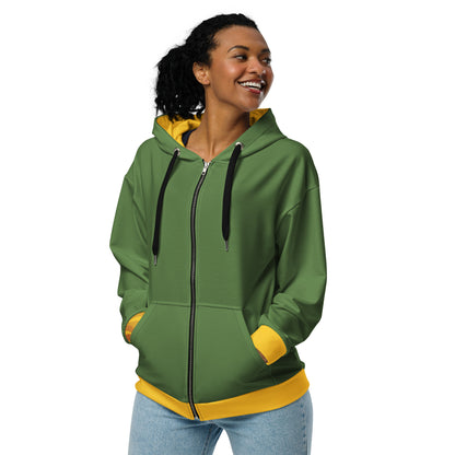 Danny Rand The Fist Costume Unisex Zip-Up Hoodie